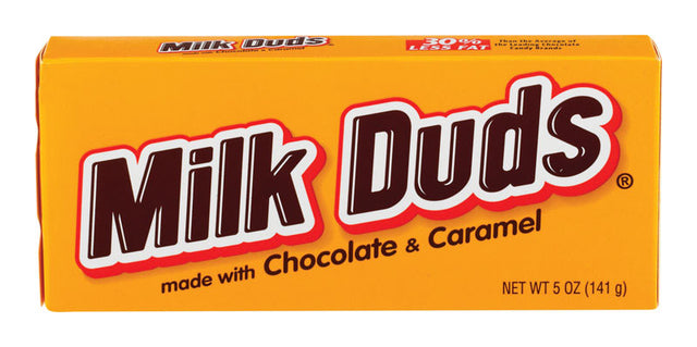 Milk Duds Chocolate and Caramel Candy 5 oz, Pack of 12
