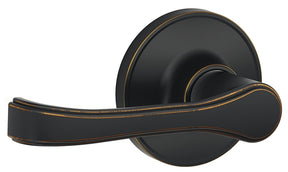 Schlage J Series J170TOR716 Dummy Lever, Mechanical Lock, Aged Bronze, Metal, Residential, 3 Grade, ADA Compliant
