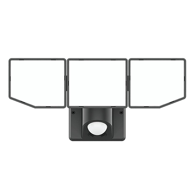 BELL LINK CL-SLM4KACBZ-3H 3-Head Security Light, 120 V, 35 W, LED Lamp, Daylight/Warm White, 4000 Lumens, Bronze Fixture