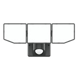 BELL LINK CL-SLM4KACBZ-3H 3-Head Security Light, 120 V, 35 W, LED Lamp, Daylight/Warm White, 4000 Lumens, Bronze Fixture