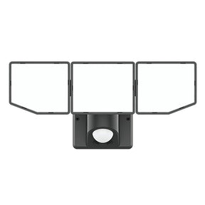 BELL LINK CL-SLM4KACBZ-3H 3-Head Security Light, 120 V, 35 W, LED Lamp, Daylight/Warm White, 4000 Lumens, Bronze Fixture