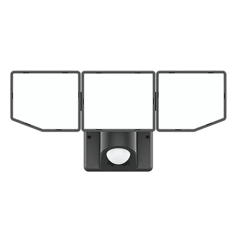 BELL LINK CL-SLM4KACBZ-3H 3-Head Security Light, 120 V, 35 W, LED Lamp, Daylight/Warm White, 4000 Lumens, Bronze Fixture