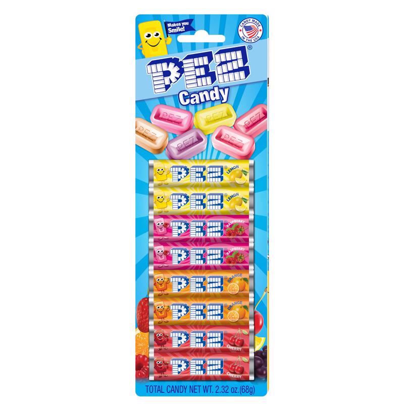 PEZ Fruit Candy 2.32 oz, Pack of 24