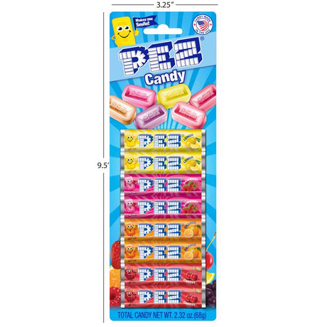 PEZ Fruit Candy 2.32 oz, Pack of 24