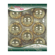 Christmas by Krebs Aztec Gold Ball Ornament, Pack of 12