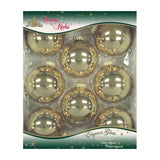 Christmas by Krebs Aztec Gold Ball Ornament, Pack of 12