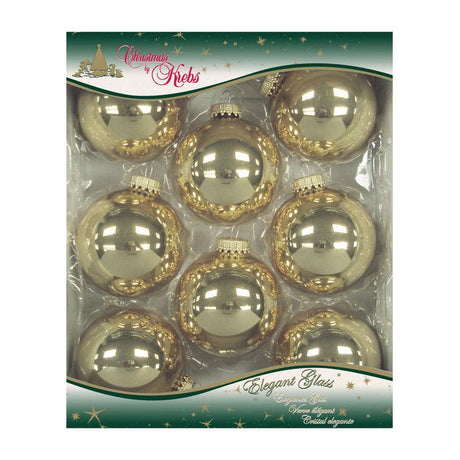 Christmas by Krebs Aztec Gold Ball Ornament, Pack of 12