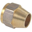 BrassCraft F0-6 Tube Nut, 3/8 in, OD Tube, Brass, Rough, 3/8 in OD, Pack of 10