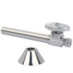 BrassCraft CS41BXC1 Stop Valve, 1/2 x 3/8 in Connection, Sweat x Compression, 125 psi Pressure, Brass Body, 6.59 in L