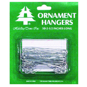 Holiday Trims 2-1/2 in. Ornament Hooks 50 pk, Pack of 72