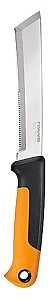 Fiskars 340150-1001 Harvesting Knife, 13.63 in OAL, Stainless Steel Blade, Flat Tip Blade, Steel Handle