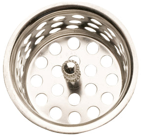 Plumb Pak PP820-30 Basket Strainer with Post, 1-1/2 in Dia, Chrome-Plated