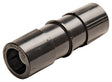 Rain Bird EFC25-1PK Universal Tubing Coupling, 1/2 in Connection, Compression, Plastic, Black