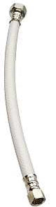 Plumb Pak EZ Series PP23860LF Sink Supply Tube, 3/8 in Inlet, Compression Inlet, 1/2 in Outlet, FIP Outlet, Vinyl Tubing