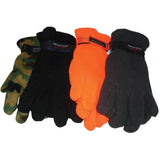 Diamond Visions Polar One Size Fits All Fleece Cold Weather Assorted Gloves, Pack of 36