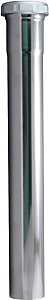 Plumb Pak PP13-12CP Pipe Extension Tube, 1-1/2 in, 12 in L, Slip-Joint, Brass, Chrome-Plated