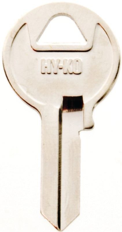 Hy-Ko 11050M1 Key Blank, Brass, For: Master Vehicle Locks, Nickel, Pack of 50