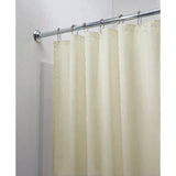 iDesign 72 in. H X 72 in. W Sand Solid Shower Curtain Liner Polyester
