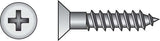 HILLMAN No. 10 X 3/4 in. L Phillips Zinc-Plated Coarse Wood Screws 100 pk