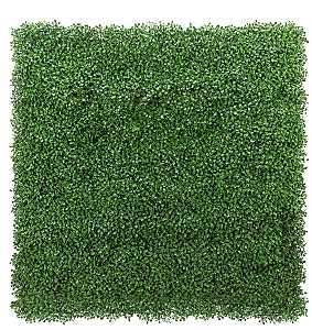 naturae decor MTR4040-2020 Boxwood Leaf Panel, 40 in W, 40 in H, Green, Adhesives, Fasteners Installation