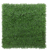 naturae decor MTR4040-2020 Boxwood Leaf Panel, 40 in W, 40 in H, Green, Adhesives, Fasteners Installation