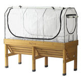 VegTrug Classic MGKIT1244 Greenhouse Frame and Multi-Cover Set, Steel Frame/Polyethylene Cover, Clear