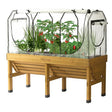 VegTrug Classic MGKIT1244 Greenhouse Frame and Multi-Cover Set, Steel Frame/Polyethylene Cover, Clear