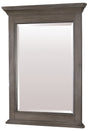 Craft + Main Brantley BAGM2432 Series Framed Mirror, Distressed Gray Frame, Rectangular, 24 in W, 32 in H, Wood Frame