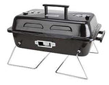 Omaha YS1082 Portable Charcoal Grill, 2-Grate, 168 sq-in Primary Cooking Surface, Black, Steel Body