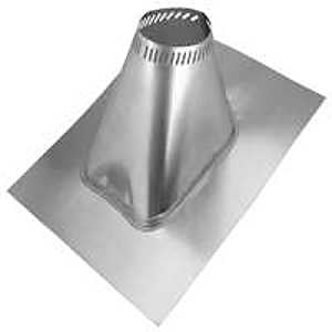 Selkirk 207825 Roof Flashing, 28-1/2 in OAL, 24 in OAW, Stainless Steel