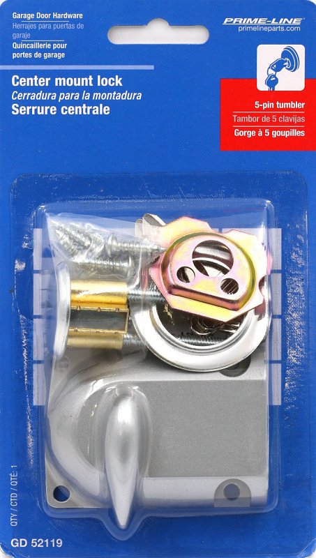 Prime-Line GD 52119 Deadbolt Lock, Tumbler Key