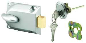 Prime-Line GD 52119 Deadbolt Lock, Tumbler Key