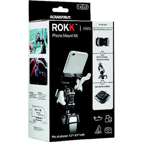 Scanstrut RLS509405 Rokk Mini Mount - Cell Phone Clamp Kit, Suction Cup Mount