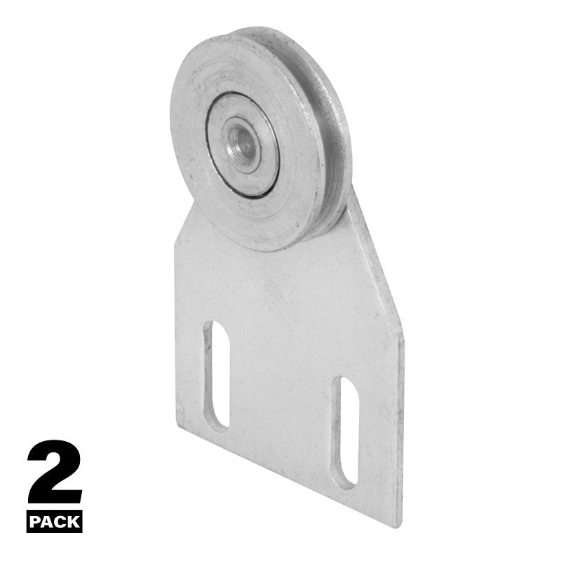 Prime-Line B 537 Roller Assembly, 1 in Dia Roller, 1/4 in W Roller, Steel Roller, Concave Roller, 1-1/2 in W, 2 in H