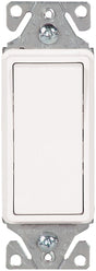 Eaton Wiring Devices 7500 Series 7513W-SP-C Rocker Switch, 15 A, 120/277 V, 3-Way, White, -20 to 60 deg C