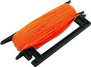 Marshalltown 921 Mason Line Winder, 250 ft L Line, Fluorescent Orange Line