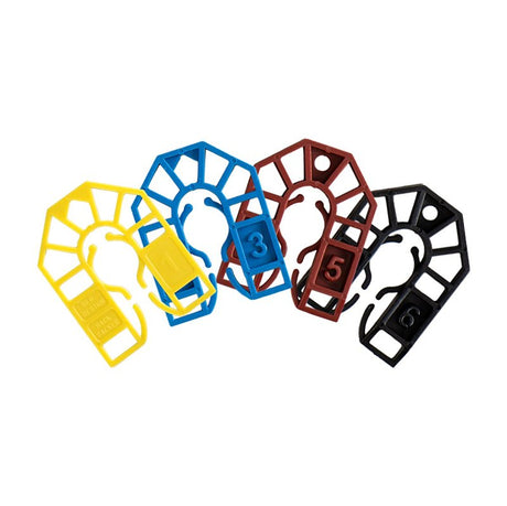 Broadfix SMU120A-US Small U-Shim, 1-3/4 in L, 2-1/8 in W, Polypropylene, Assorted