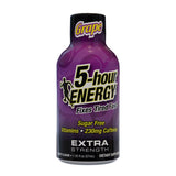 5-hour Energy Extra Strength Sugar Free Grape Energy Shot 1.93 oz, Pack of 12