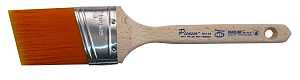 Proform Picasso PIC1-2.5 Paint Brush, Beechwood Handle, 2-1/2 in W, Angled Oval Brush, PBT Bristle, Standard Handle