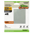 Gator 5166 Sanding Sheet, 4-1/2 in W, 5-1/2 in L, 220 Grit