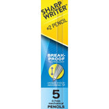 Paper Mate SharpWriter #2 0.7 mm Mechanical Pencil 5 pk, Pack of 6
