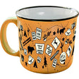 JR Products Camp Casual CC004T Mug, Tangerine Trip