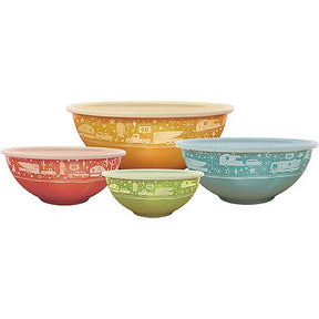 JR Products Camp Casual CC006 Nesting Bowls, Set of 4
