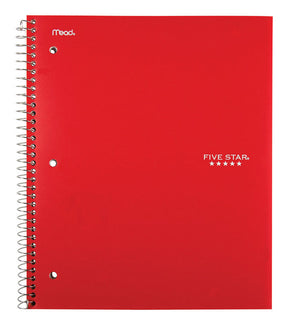 Mead 8-1/2 in. W X 11 in. L College Ruled Spiral Assorted Notebook, Pack of 12