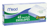 Mead 9.5 in. W X 4.12 in. L No. 10 White Envelopes 45 pk, Pack of 24