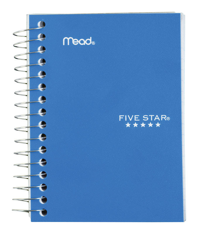 Mead 3-1/2 in. W X 5-1/2 in. L College Ruled Spiral Assorted Notebook, Pack of 6