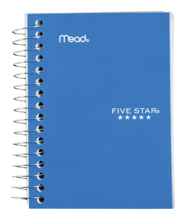 Mead 3-1/2 in. W X 5-1/2 in. L College Ruled Spiral Assorted Notebook, Pack of 6