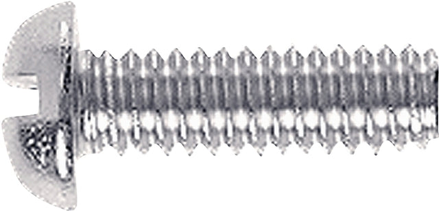 Danco 35142B Faucet Bibb Screw, #8-32 Thread, #5 Drive, Brass, Chrome-Plated, Pack of 5
