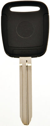 Hy-Ko 18TOY150 Key Blank, Brass/Plastic, Nickel, For: Lexus Vehicle Locks