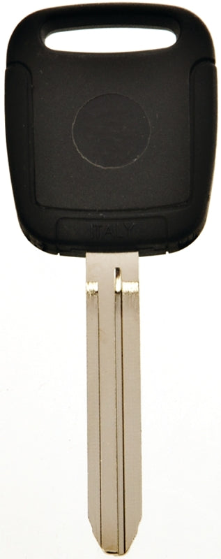 Hy-Ko 18TOY150 Key Blank, Brass/Plastic, Nickel, For: Lexus Vehicle Locks